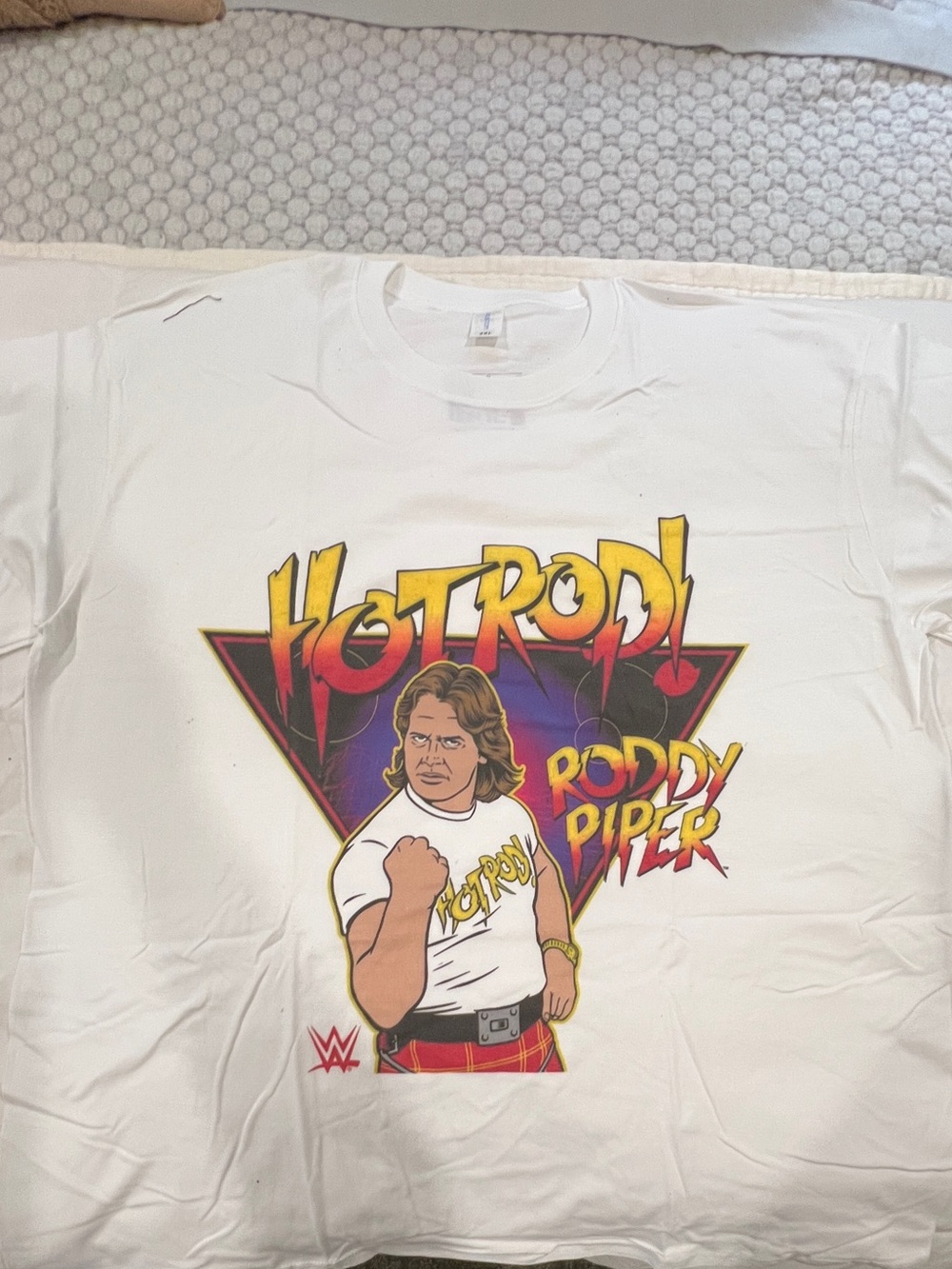 Roddy Piper White Graphic Tee - 2XL